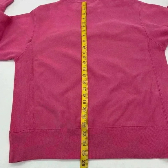 Vintage Champion Reverse Weave Sweatshirt Pink Size Medium - Picture 6 of 8